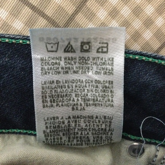 WRANGLER Regular Dark Blue Denim Jeans 9-10x32 - Picture 9 of 9